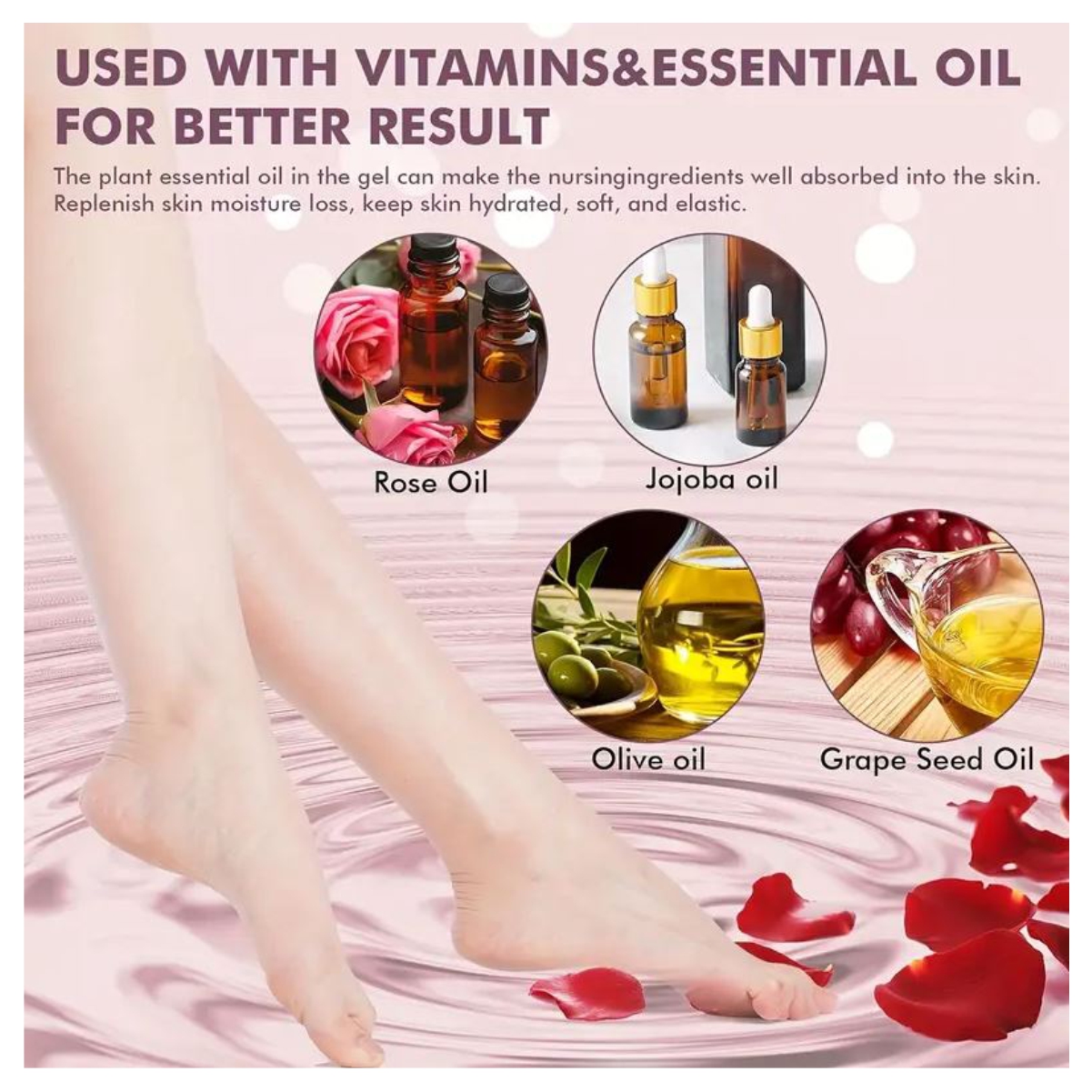 Medias spa Hidratante Silicona